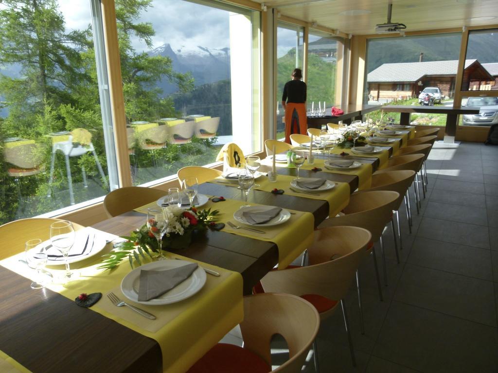 Berggasthaus Wasenalp Brig Kamer foto